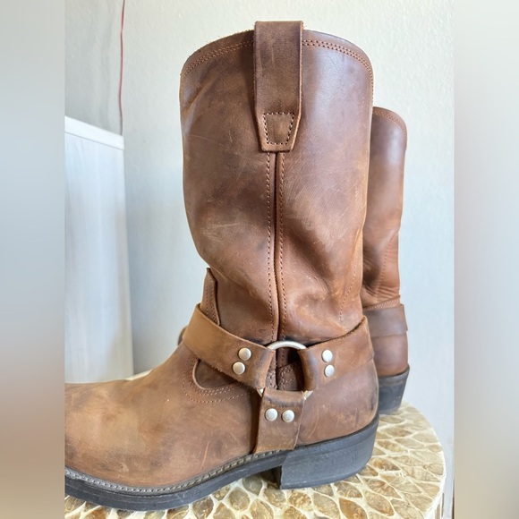 Cody James CJ9995 Leather Harness Motorcycle Biker Chopper Riding Boots size 11M - Picture 9 of 14